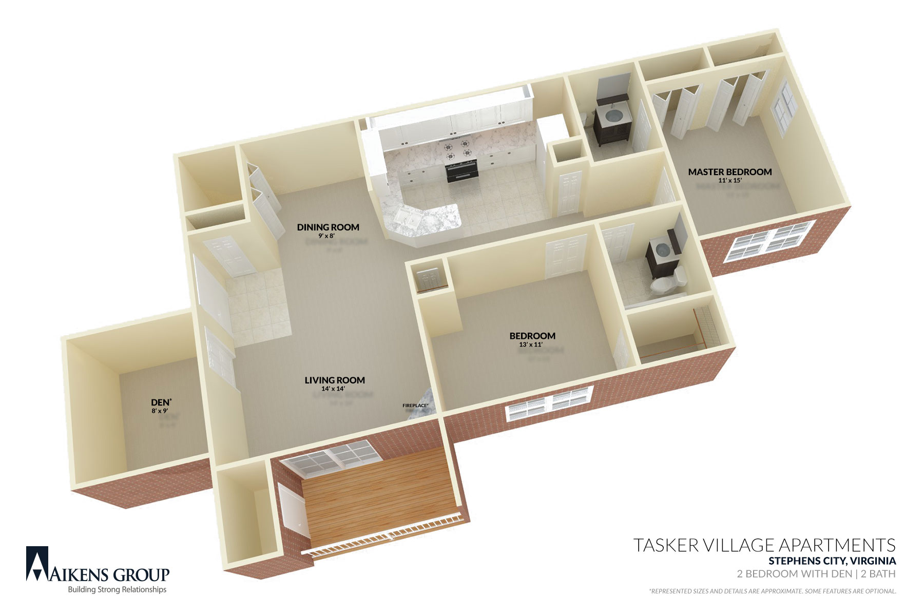 fire en lille Bedre Tasker Village Apartments in Stephens City, VA - Aikens Group