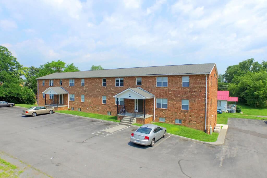 Atwell Apartments Aerial Facade 3