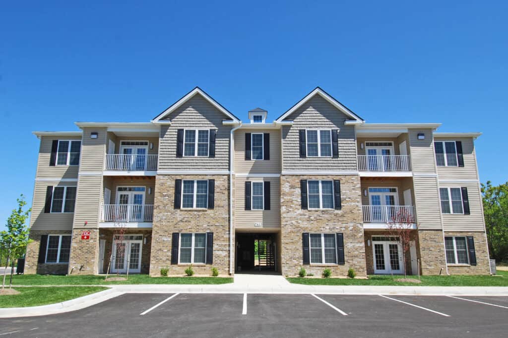 Contrail Park Apartments - Facade