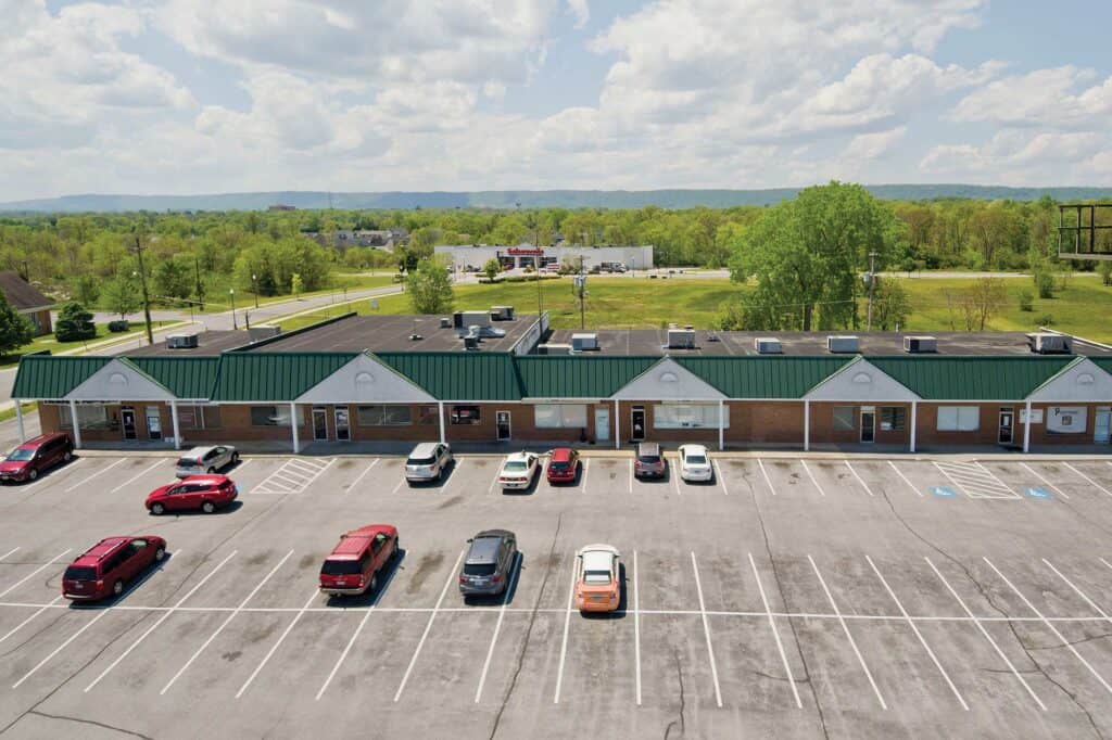 Edwin Miller Blvd Commercial Leasing aerial 1