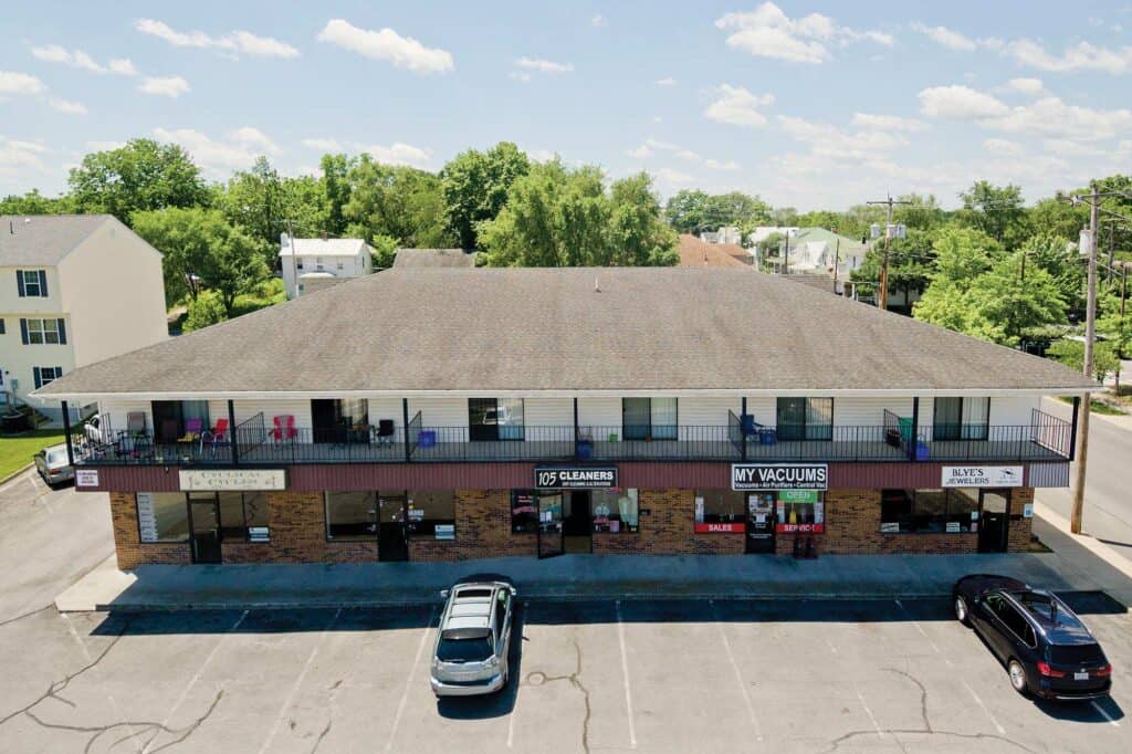 Millwood Avenue commercial leasing aerial 2