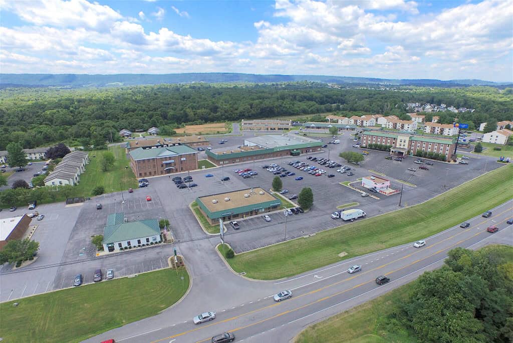 aikens center exterior aerial
